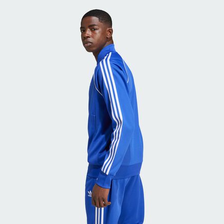 ADIDAS ORIGINALS JACKET FZ SUPERSTAR TRACKTOP BLEU/BLANC HOMME