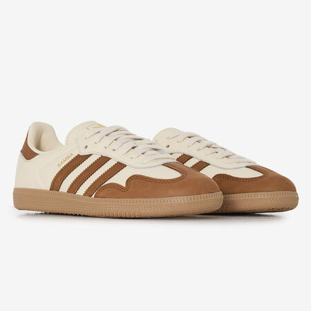 ADIDAS ORIGINALS samba SAMBA OG BEIGE/MARRON FEMME