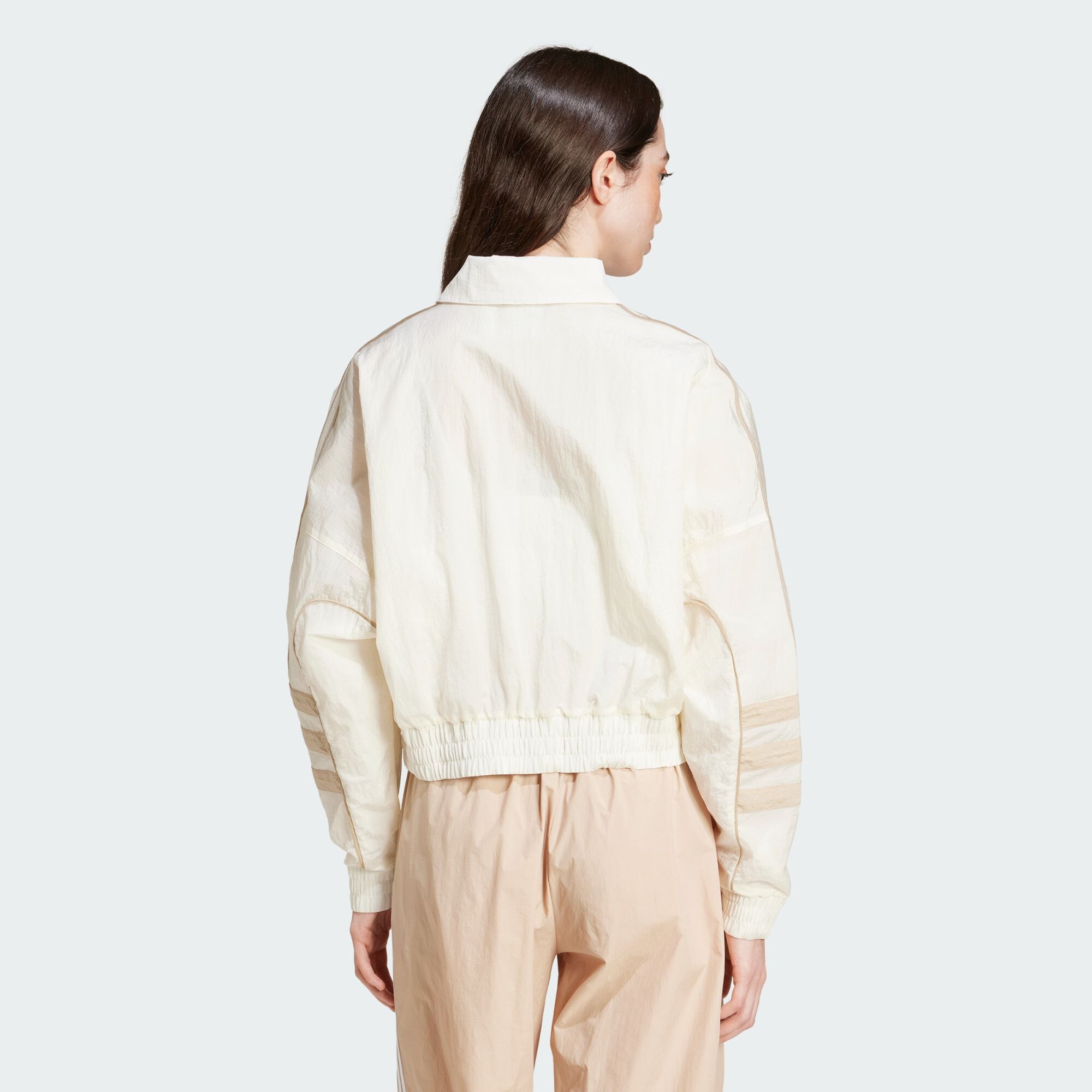 ADIDAS ORIGINALS Atlanta Cut Line Loose Nylon Track Top