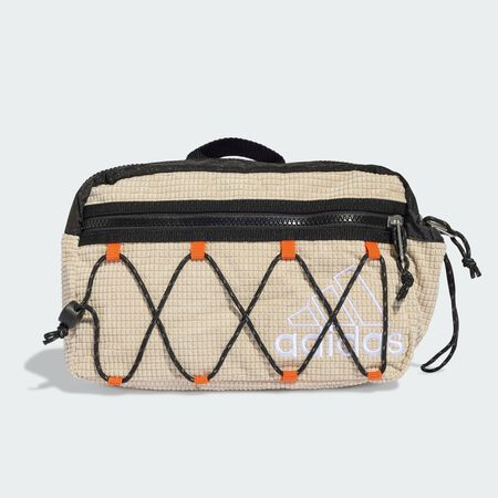 ADIDAS ORIGINALS waist bag Stone Khaki / Black UNISEX