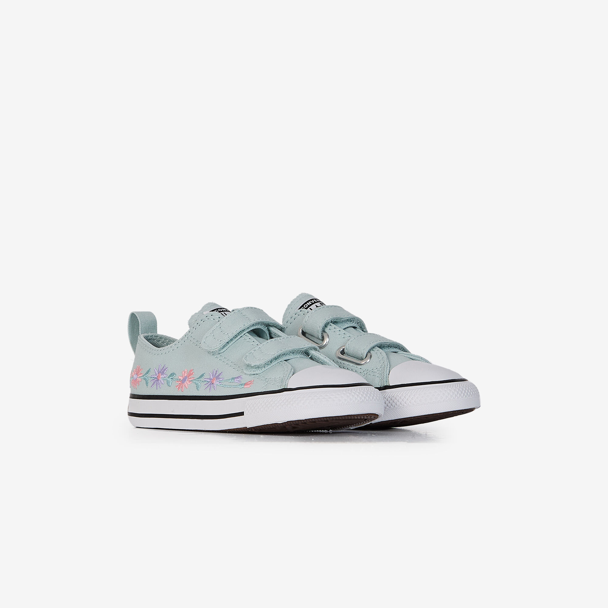 Chuck Taylor All Star Ox Cf Floral  Bleu   - Bébé -