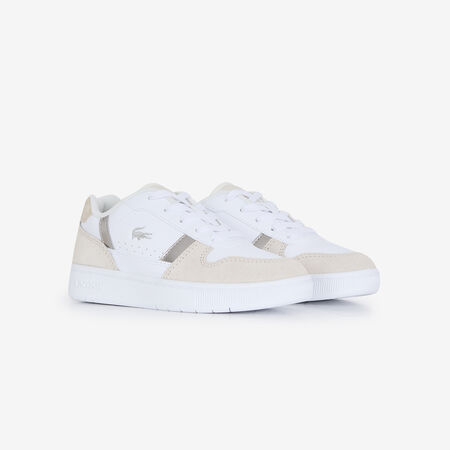 LACOSTE t-clip T-CLIP BLANC/BEIGE CADET