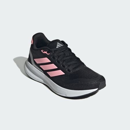 ADIDAS SPORTSWEAR Runfalcon 5 Shoes Kids Core Black / Pink Spark / Silver Metallic TODDLERS