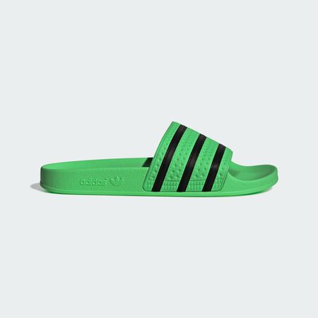 Claquettes Adilette : Screaming Green / Core Black / Screaming Green