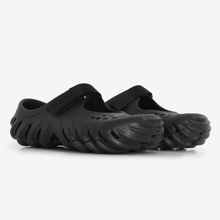 CROCS ECHO MARY JANE CLOG NOIR FEMME