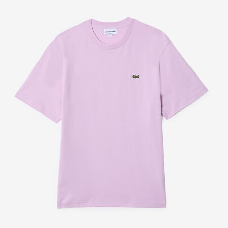 TEE SHIRT CLASSIC SMALL LOGO : PINK/GREEN