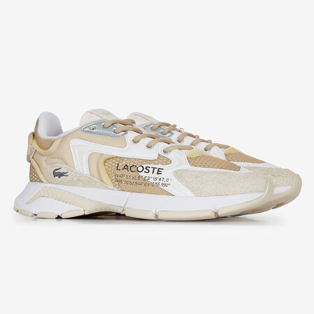 LACOSTE l00 L003 NEO BEIGE/BLANC HOMME