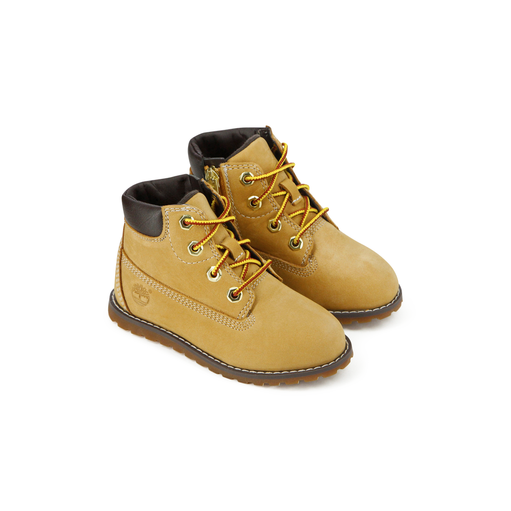 TIMBERLAND POKEY PINE SNEAKERS ENFANT MIEL FERMETURE ECLAIR Courir