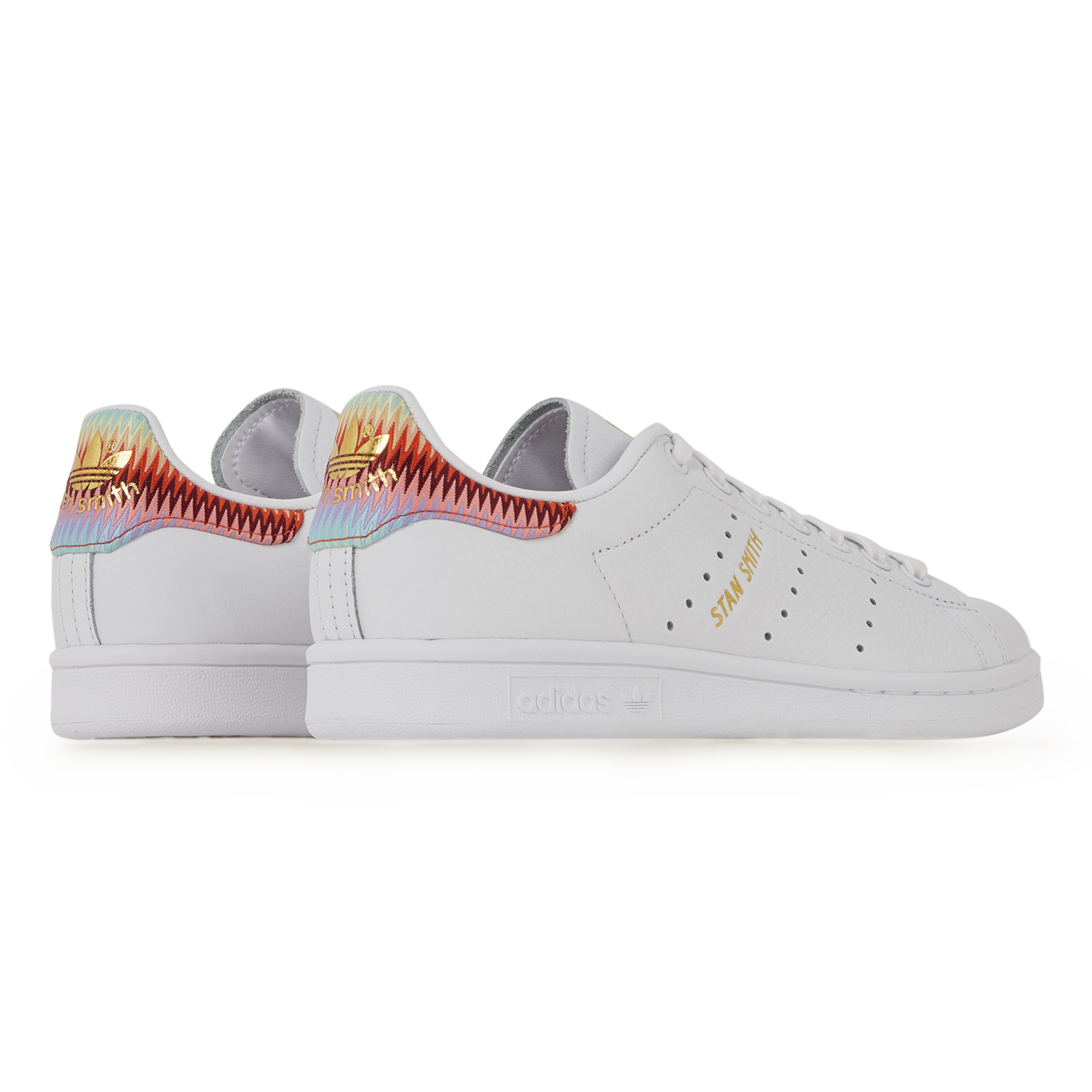 stan smith fleur noir