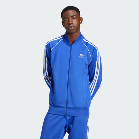 ADIDAS ORIGINALS JACKET FZ SUPERSTAR TRACKTOP BLUE/WHITE MEN