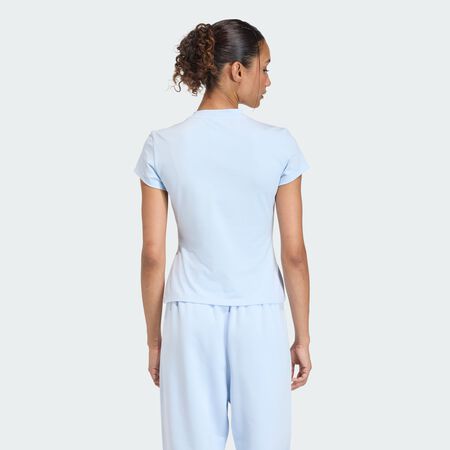 ADIDAS ORIGINALS ESSENTIALS BABY TEE Crystal Sky WOMEN