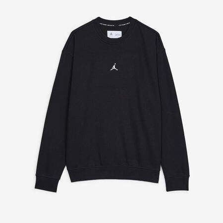 JORDAN SWEAT CREW CENTERED LOGO BLACK/WHITE MEN