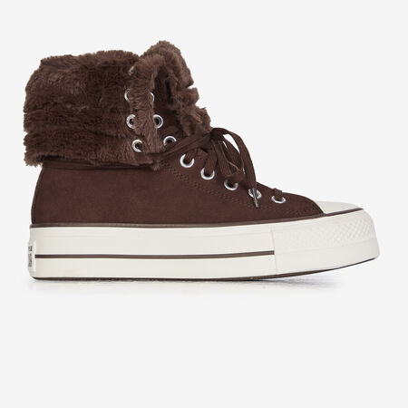 CONVERSE chuck taylor all star CTAS FOLD-OVER LIFT BROWN WOMEN