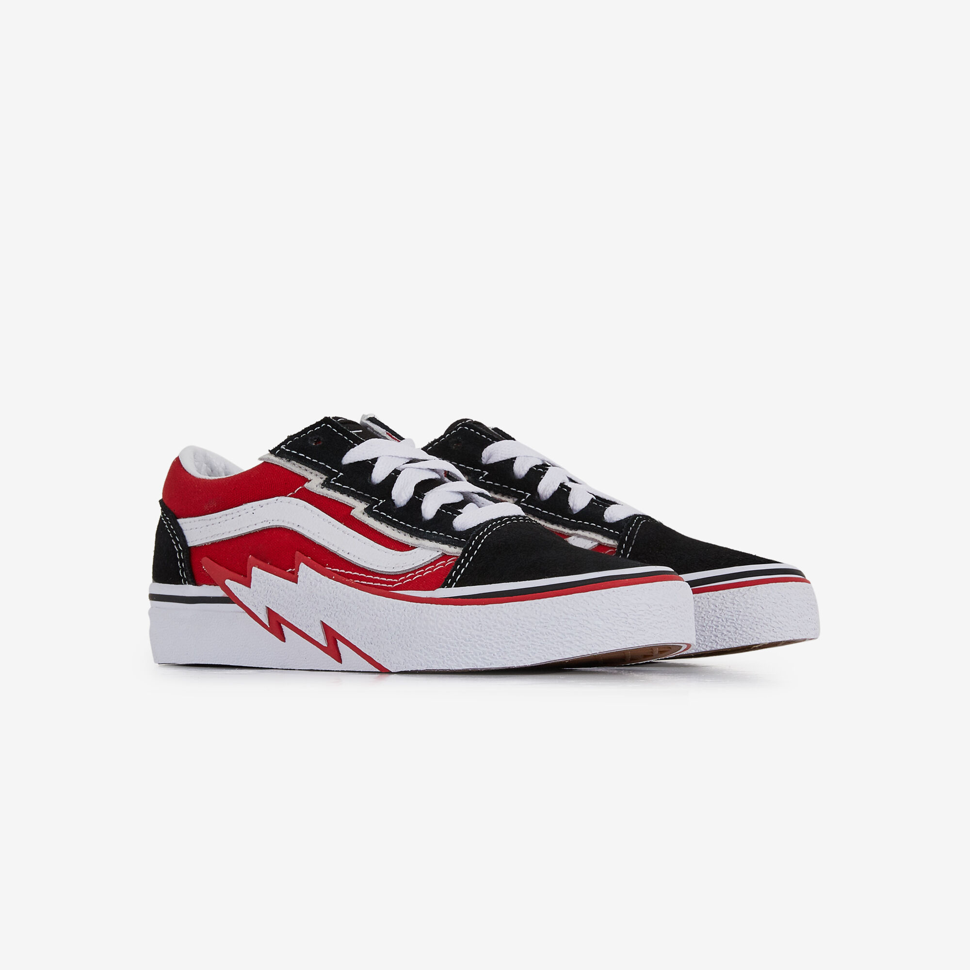 vans old skool rouge et noir