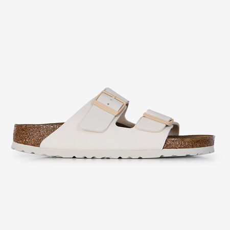 BIRKENSTOCK arizona ARIZONA BIRKO FLOR EGGSHELL BLANC FEMME