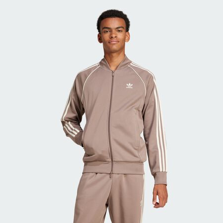 ADIDAS ORIGINALS Veste de survêtement Adicolor Classics SST Trace Brown HOMME