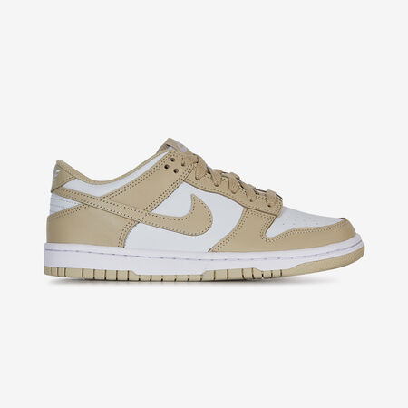 NIKE dunk DUNK LOW BEIGE/BLANC JUNIOR