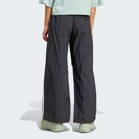 ADIDAS ORIGINALS Pantalon toile parachute 3 bandes Black FEMME