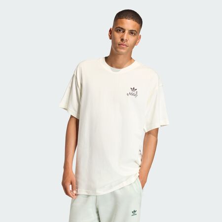 ADIDAS ORIGINALS T-SHIRT GRAPHIQUE SUPPER CLUB Off White HOMME
