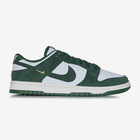 NIKE DUNK LOW SUEDE GREEN/WHITE MEN