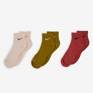 CHAUSSETTES EVERYDAY MID LOTX3 ROSE/BEIG