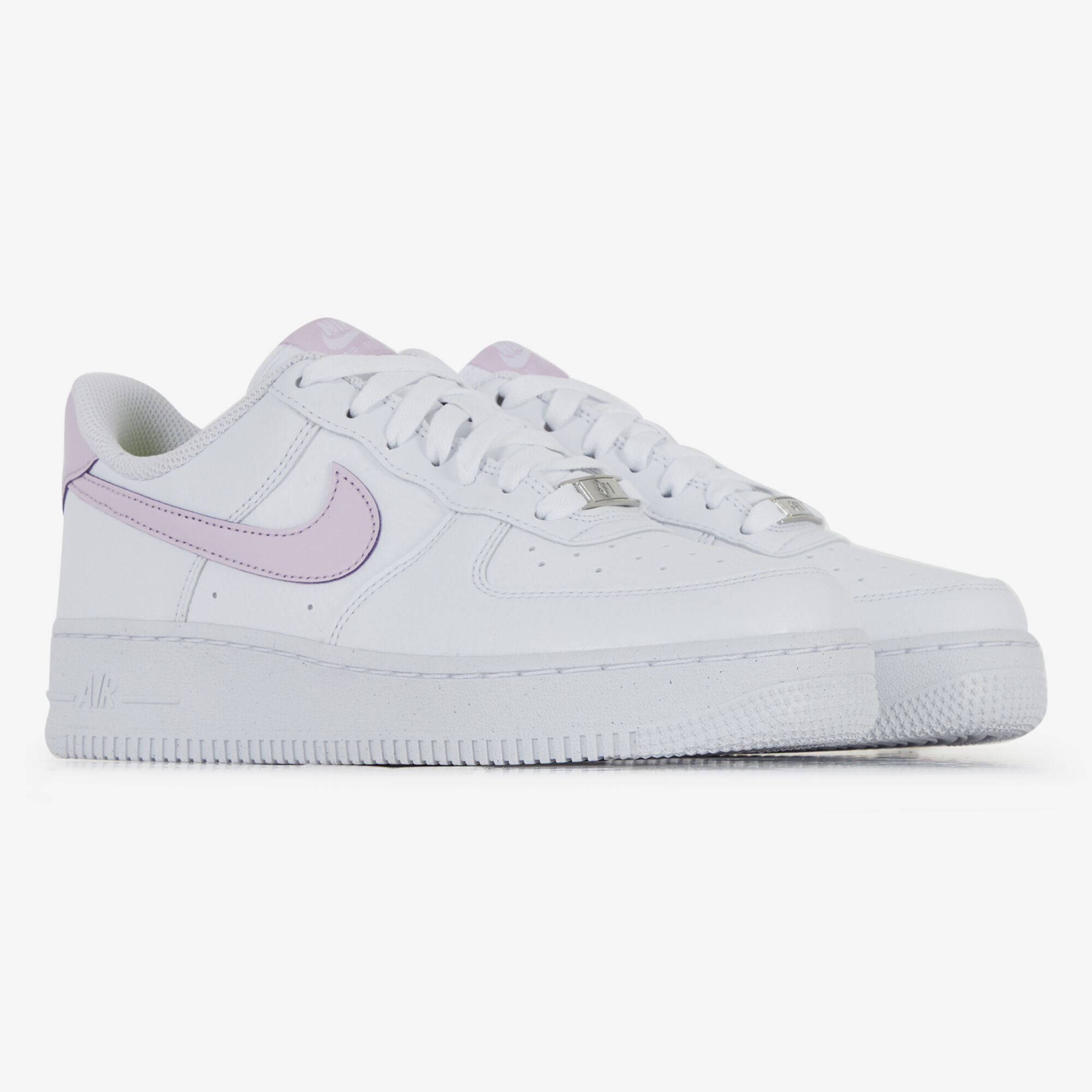 Nike air force wit roze top
