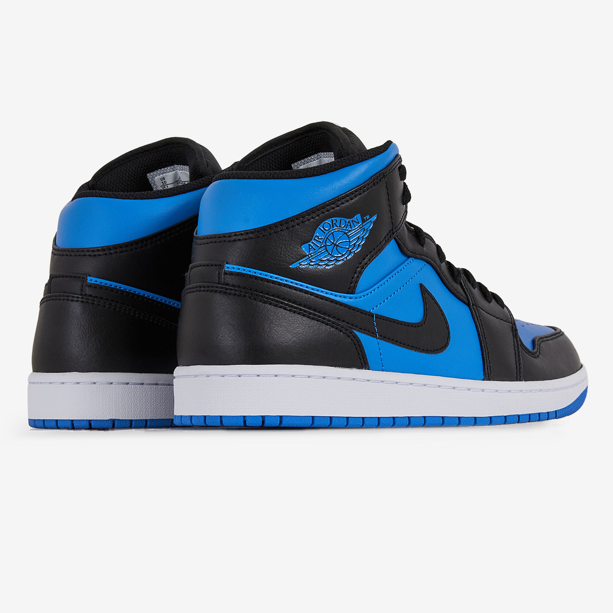 JORDAN AIR JORDAN 1 MID BLACK BLUE SNEAKERS MEN Courir