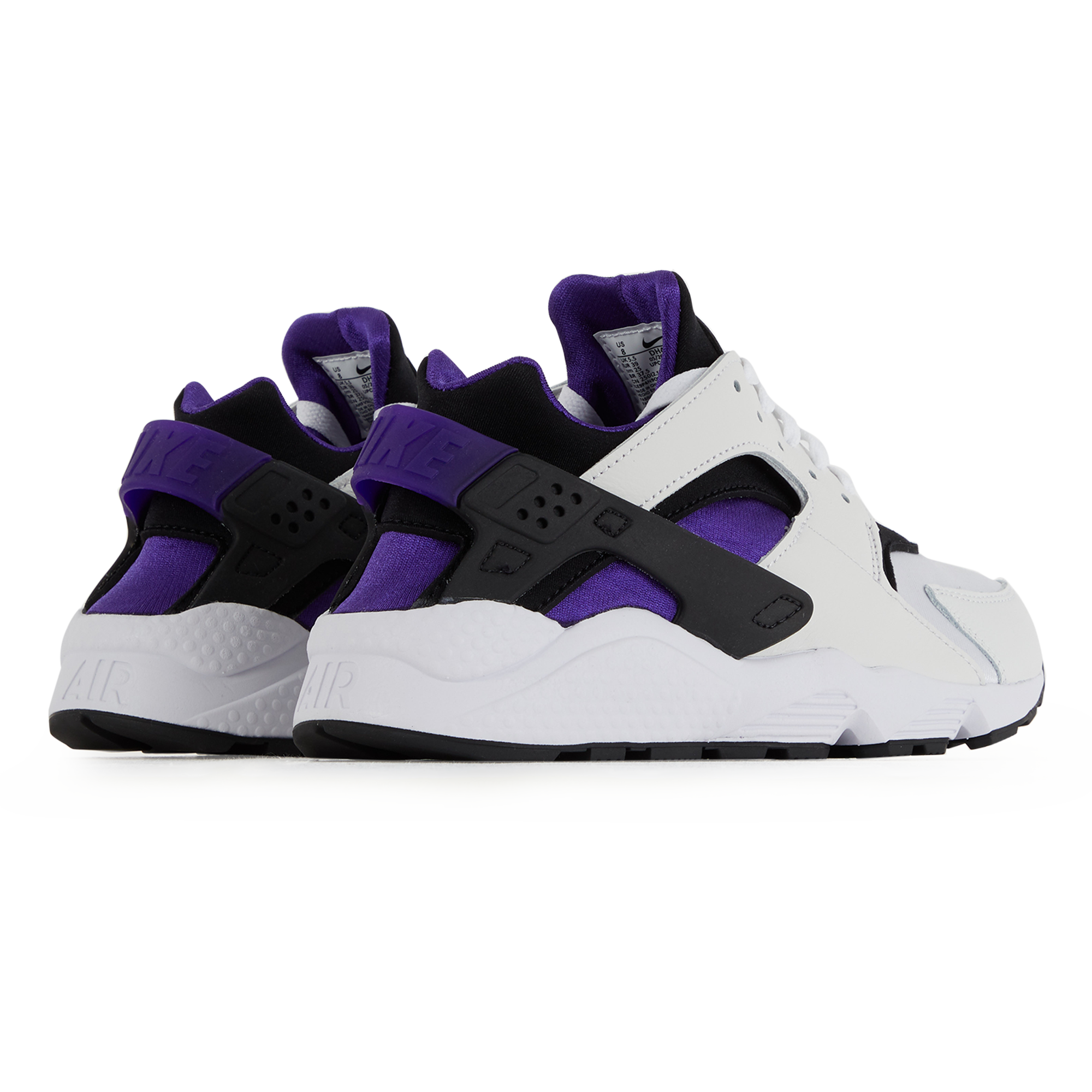 Huarache violet noir clearance