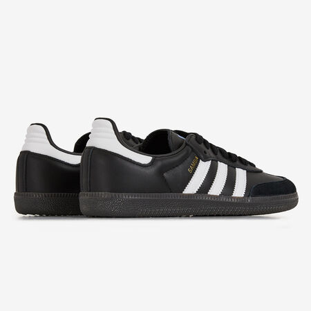 ADIDAS ORIGINALS SAMBA OG SNEAKERS FEMME NOIR/BLANC LACETS