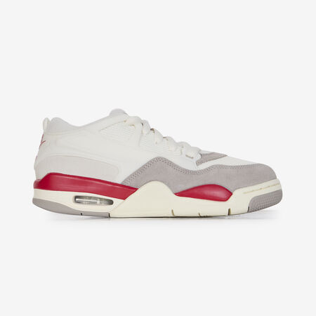 JORDAN 4 RM : BLANC/ROUGE