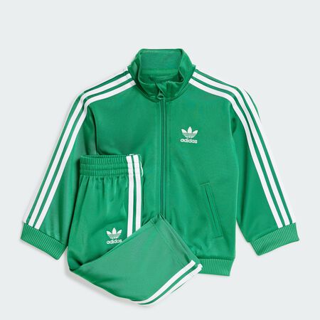 ADIDAS ORIGINALS Adicolor Firebird Track Suit Kids Green TODDLERS