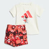 null : Off White / Pure Ruby