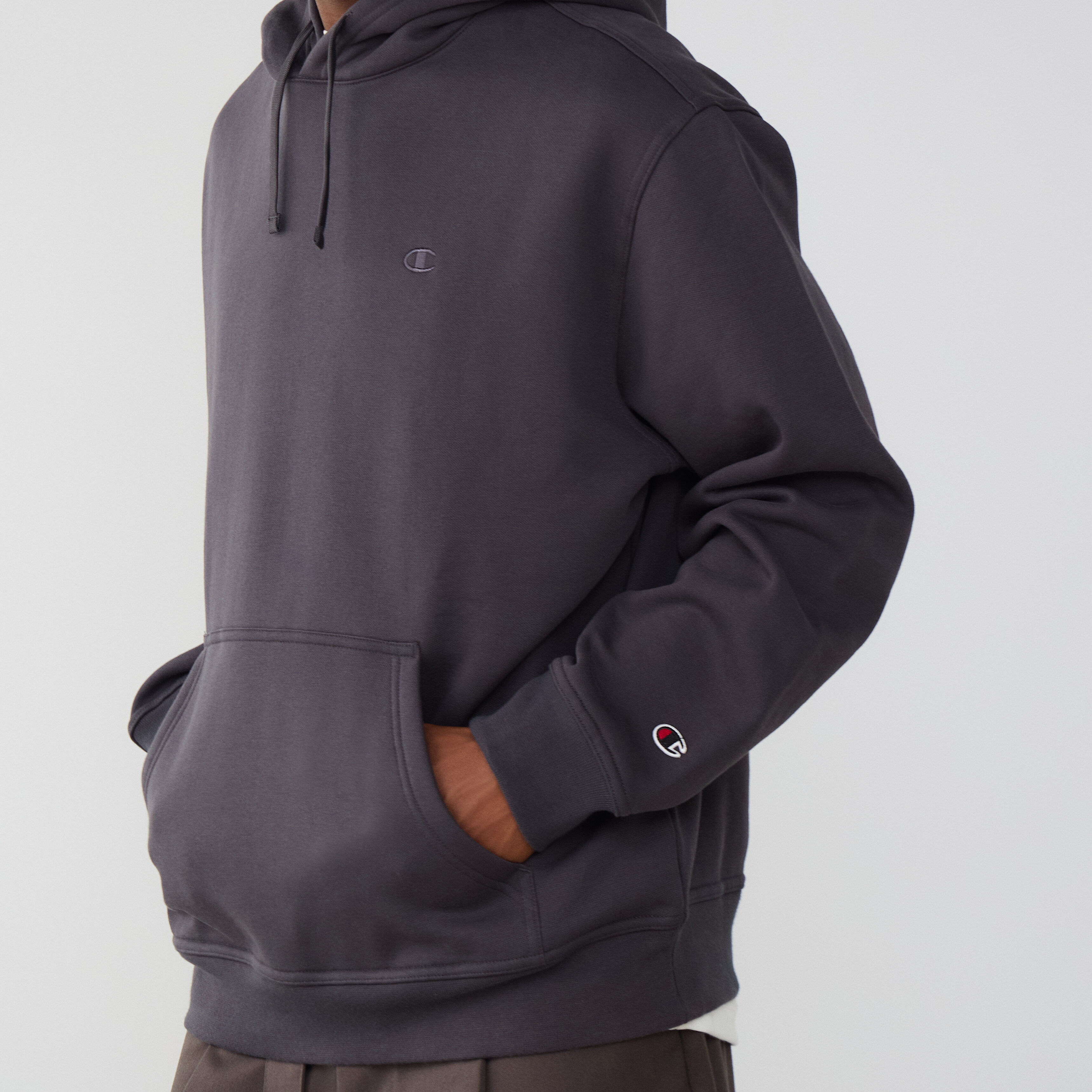 Men's champion embroidered hoodie best sale