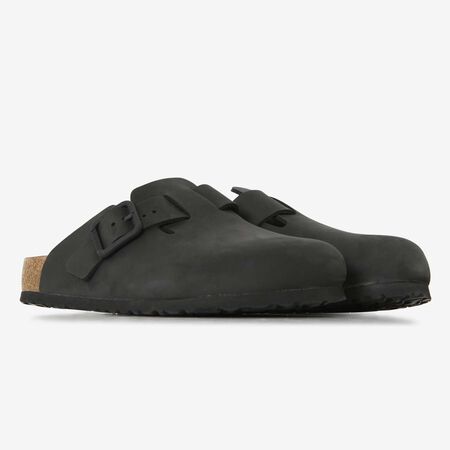 BIRKENSTOCK BOSTON NUBUCK BLACK BLACK MEN