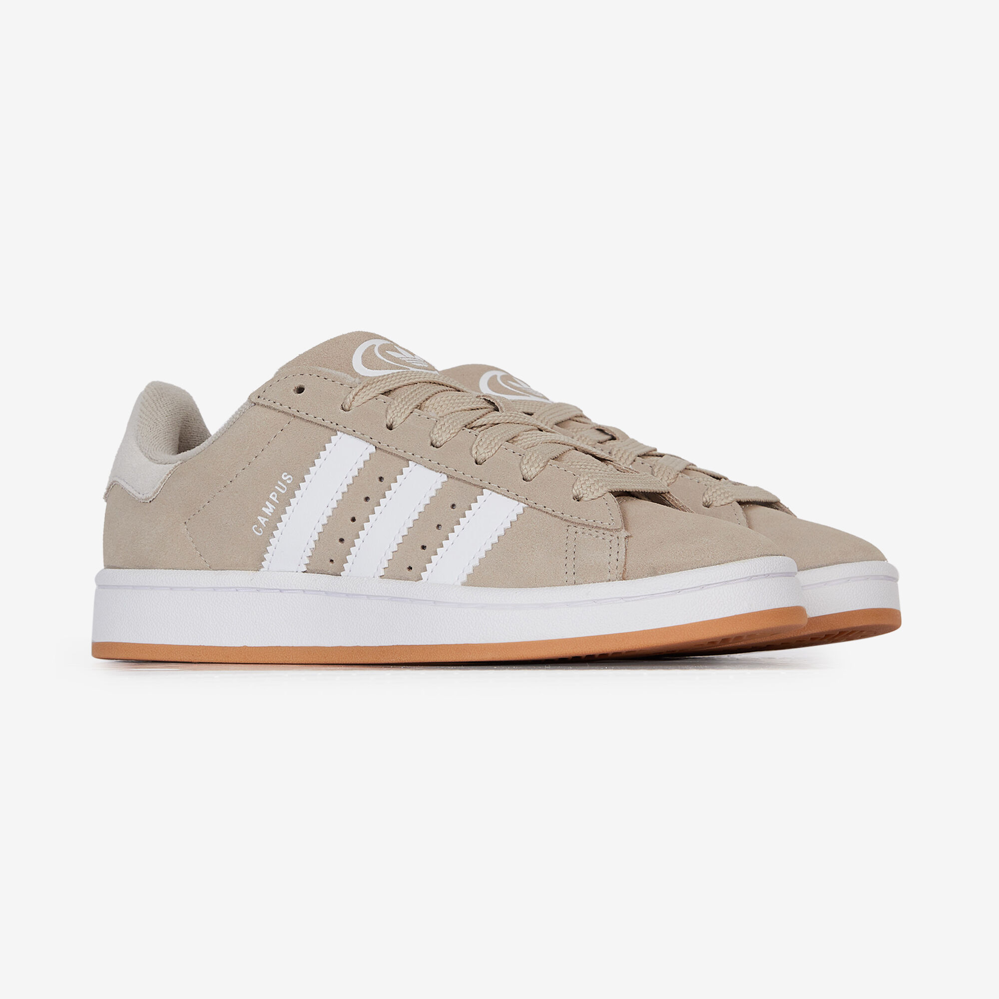 ADIDAS ORIGINALS CAMPUS 00S SNEAKERS ENFANT BEIGE BLANC LACETS Courir