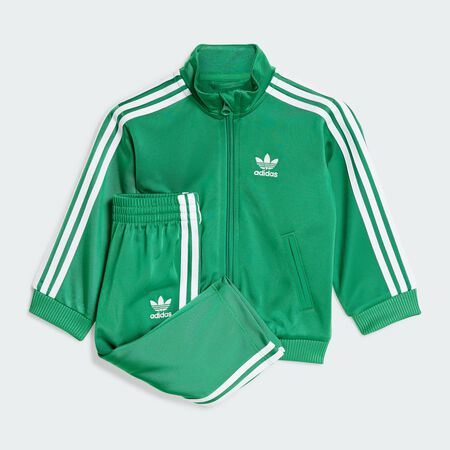 ADIDAS ORIGINALS Adicolor Firebird Track Suit Kids Green TODDLERS