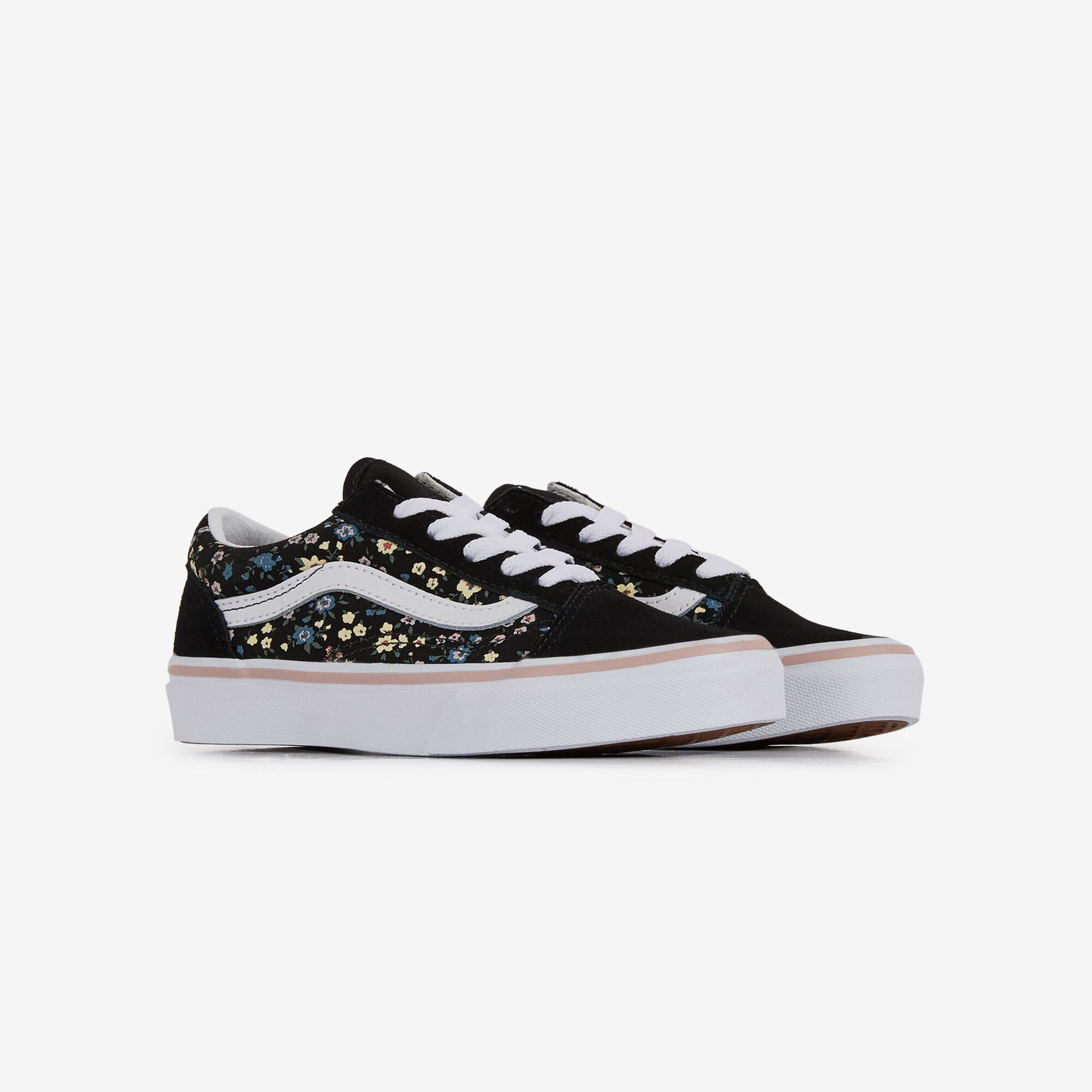 Vans deals floral dots