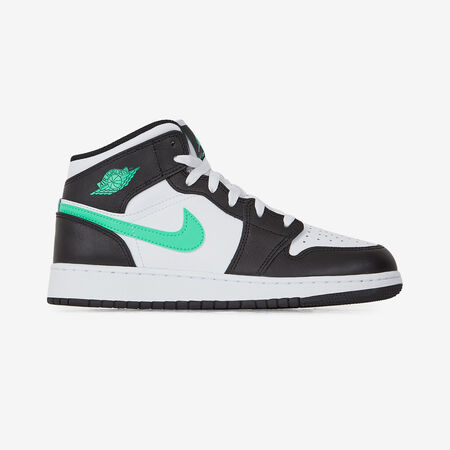 JORDAN air jordan 1 AIR JORDAN 1 MID BLANC/TURQUOISE JUNIOR