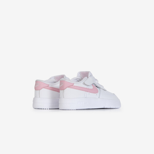 NIKE AIR FORCE LOW CF WHITE/PINK SNEAKERS KIDS - Main Image
