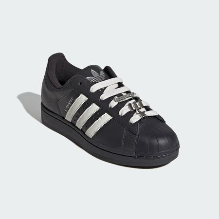 ADIDAS ORIGINALS CHAUSSURE SUPERSTAR II Carbon / Off White / Silver Metallic FEMME