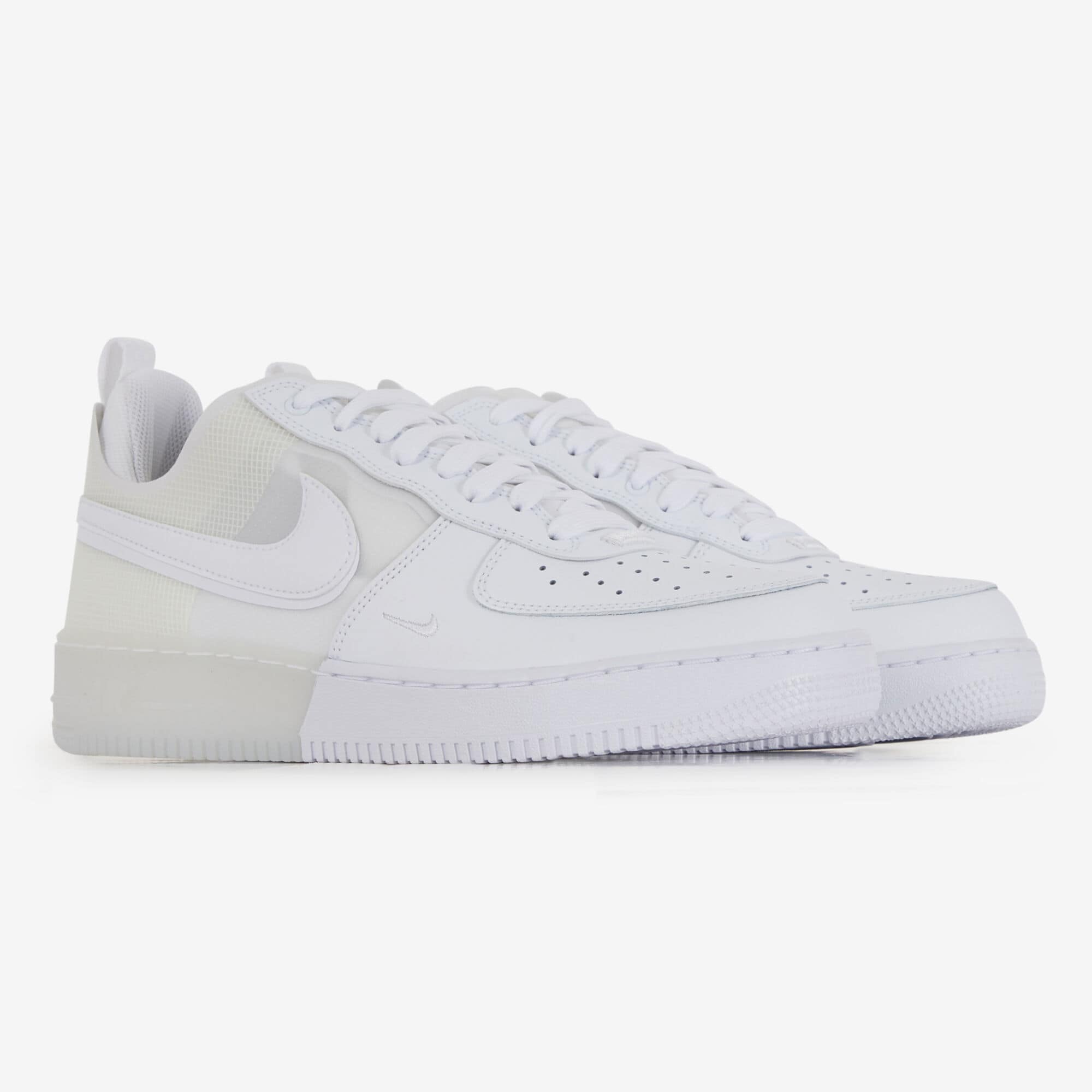 white air force 1 react sneakers