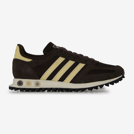 ADIDAS ORIGINALS LA TRAINER OG BROWN/YELLOW WOMEN