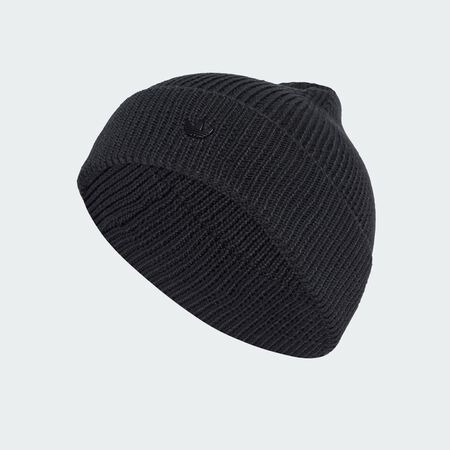 ADIDAS ORIGINALS Bonnet Everyday Icons badge Trèfle en métallisé ton sur ton Black MIXTE