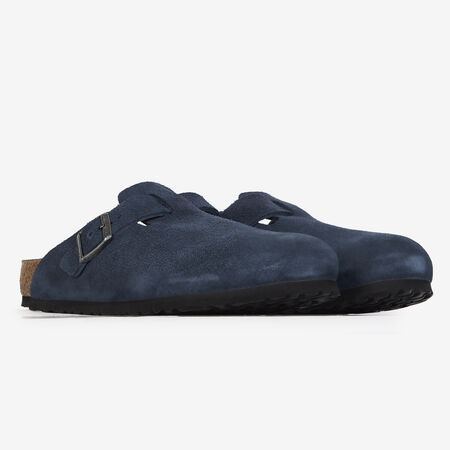 BIRKENSTOCK BOSTON SUEDE NEW NAVY MARINE HOMME
