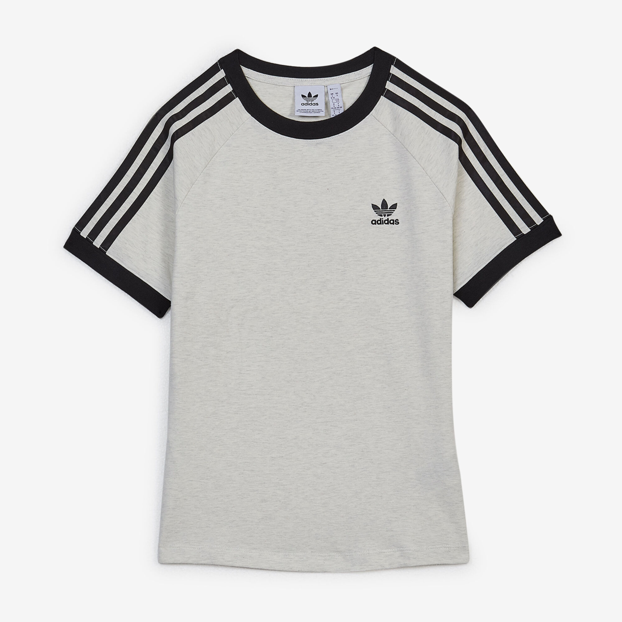 T shirt adidas noir et blanc femme sales