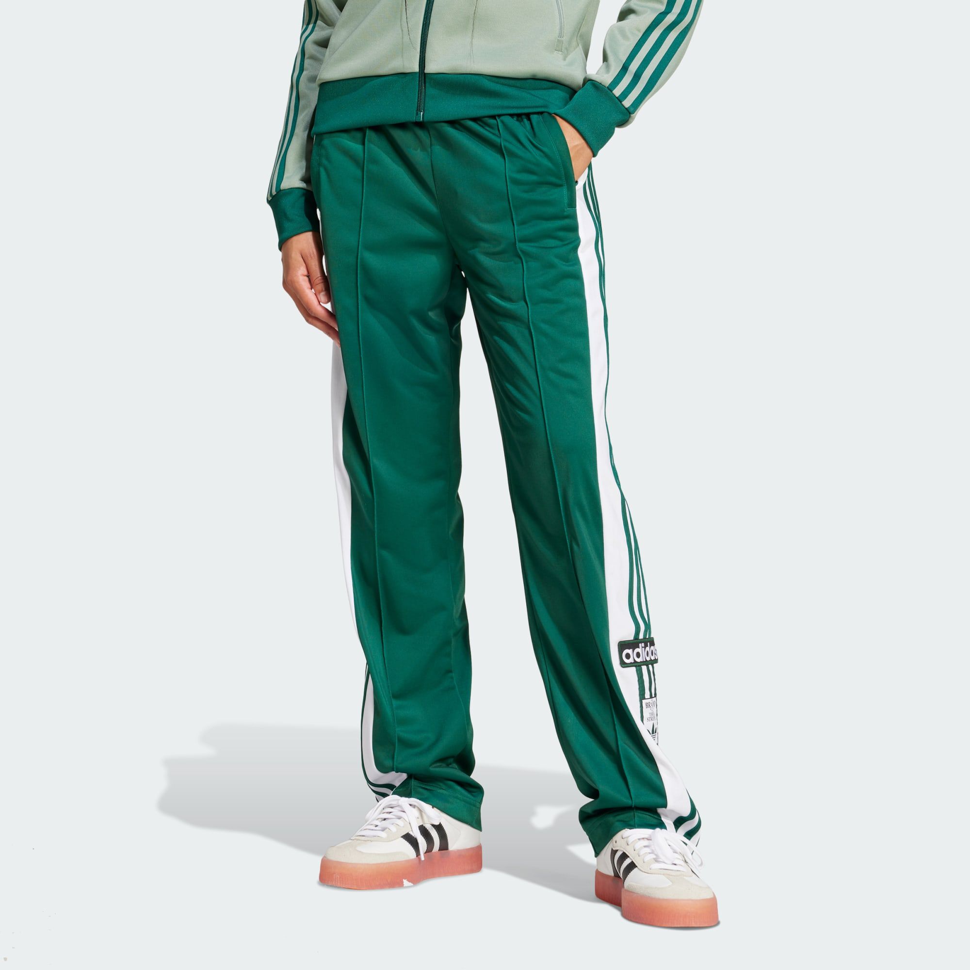 トップス adidas ADIBREAK TRACK PANTS GREEN ADIDAS ORIGINALS Adibreak Pants Collegiate Green - TROUSERS