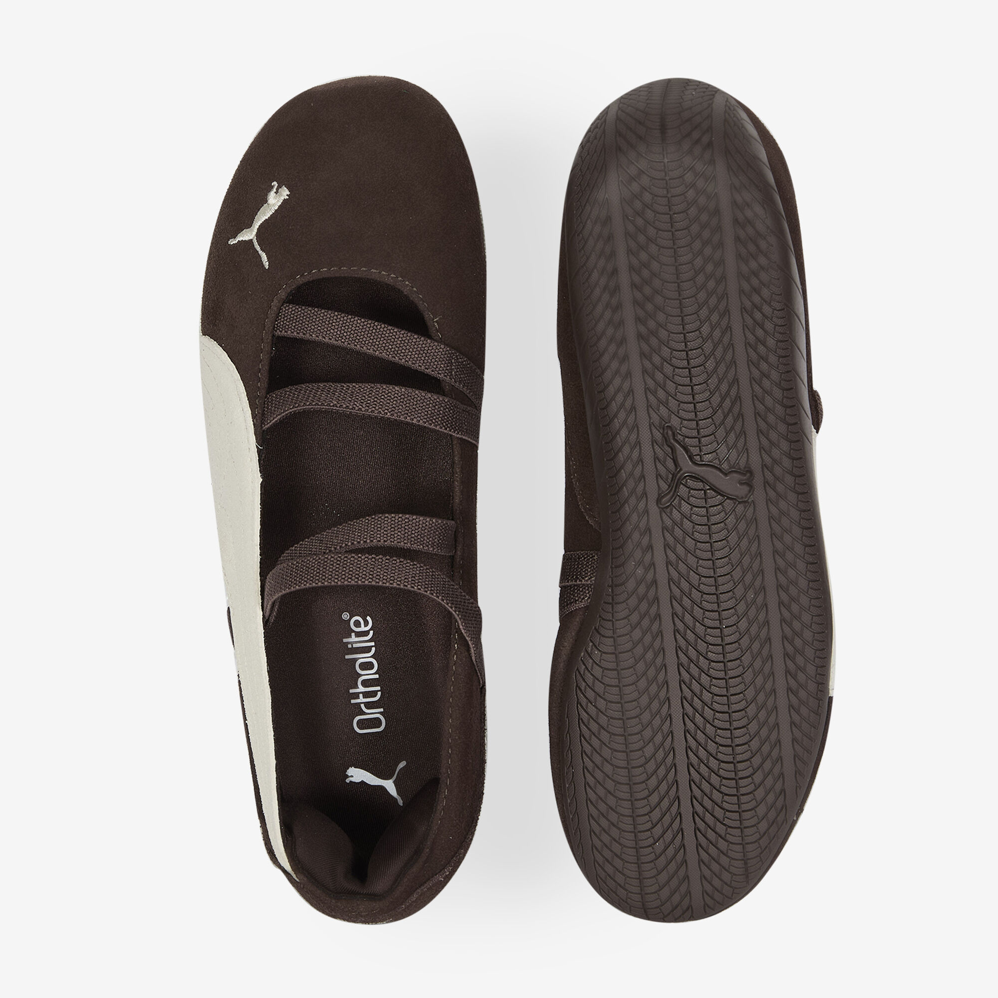 PUMA Sneakers en suède Speedcat Cafe Ballet Femme Chaussures Warm - vue 5