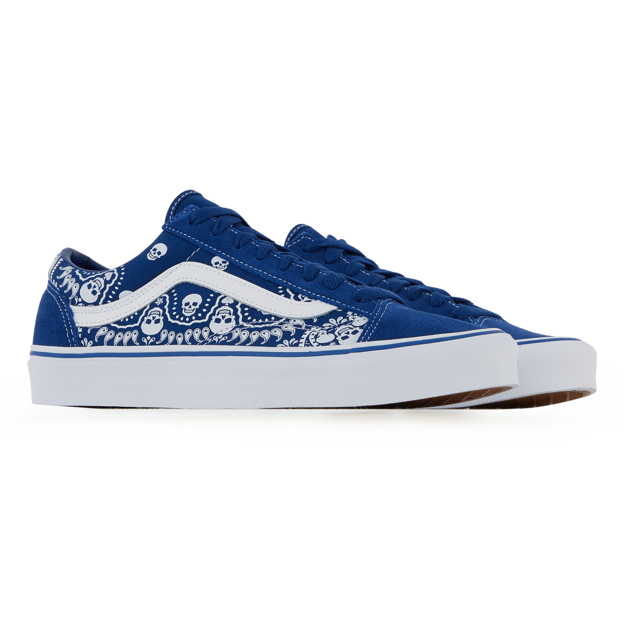 vans style 36 bleu