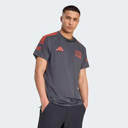 ADIDAS PERFORMANCE MAILLOT AUDI REVOLUT F1 TEAM MECHANICS Utility Black / Hi-Res Red HOMME