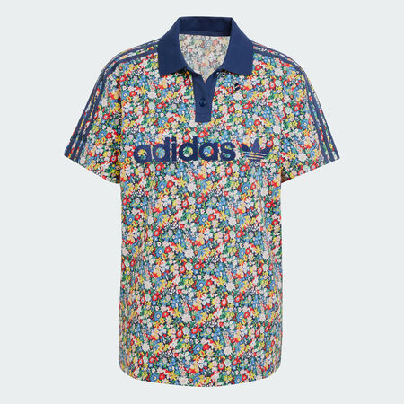 ADIDAS ORIGINALS adidas Originals x Liberty London Football Jersey Multicolor / Night Indigo WOMEN